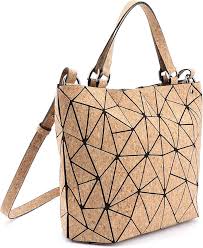 Bolso Geométrico Ecológico Reversible Tikea - Estilo y Sostenibilidad
