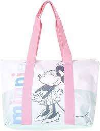 Bolsa Playa Minnie Mouse Cremallera - Estilo y Diversión para el Verano