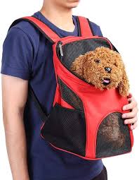 Portadora Ajustable Ventilada para Caminata y Senderismo - Lleva a Tu Perro Con Estilo