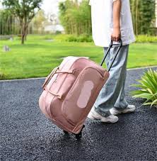 WAJJWI Ruedas Equipaje Rodante Carrito: Comodidad y Estilo para Mujeres