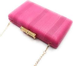 Cartera Rectangular Fiesta Boquilla - Bolso Fiesta Fucsia de Brandelia