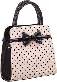 Bolso Vintage Rockabilly de Banned Apparel - Diseño de Lunares