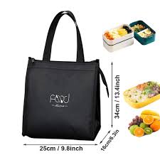 Bolso Reutilizable para Llevar Comida con Capacidad y Cremallera Fría