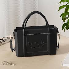 Bolso Negro TOUS Bandolera Empire Mujer Grande