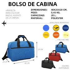Bolso RAYKONG 40x20x25 Ideal para Viajar con Ryanair