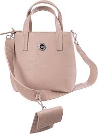 Bandolera ADORATTA: Elegancia y Funcionalidad en Bolso Nude