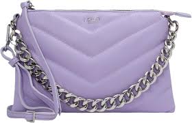 Bolso Lila L CREDI KALINKA con Correa Hombro Desmontable