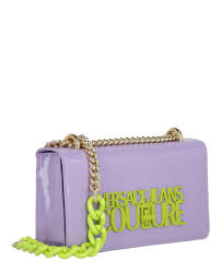 Bolso Lila Versace Jeans Couture Crossbo: Estilo y Elegancia