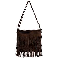 Bolso Bandolera de Ante con Flecos Modarno - Estilo y Versatilidad
