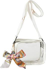 Bolso Transparente Ajustable para Mujer - Ideal para Conciertos