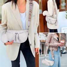 Riñonera Bandolera Monedero Desmontable Ajustable para Mujer