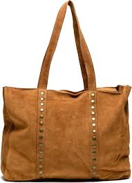 Bolso Shopper Énvo con Tachuelas Decorativas Universidad