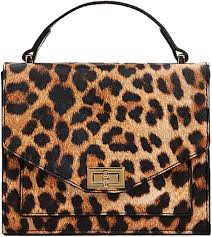Bolso Animal Print Estampado Leopardo Elegante