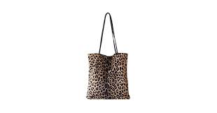 Bolso Estampado Leopardo Mujer Albaricoque - Elegancia y Estilo