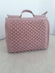 Bolso Rosa Palo Hecho a Mano JF - Elegancia y Estilo Único
