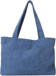Bolso Shopper Azul: Estilo y Funcionalidad para la Escuela y Universidad