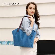 Bolso Shopper Azul para Señoras - Estilo y Práctica Elegancia