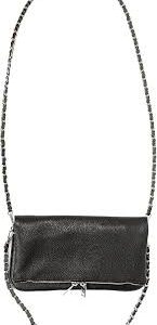 Bolso Negro Doble Cadena Piel - Elegancia y Estilo