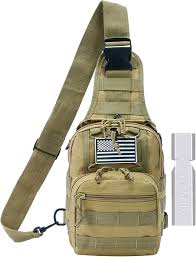 Mochila Bandolera Táctica YUANZHOU para Aventura y Uso Diario