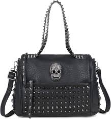 Bolso Calavera Mujer AlwaySky con Estilo Remache