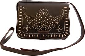 Riñonera Convertible Chocolate Ubrique para Romerías - El Bolso Rociero Perfecto