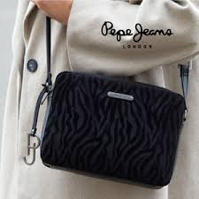 Bolso Pepe Jeans Anais Negro para Mujer - Estilo y Funcionalidad