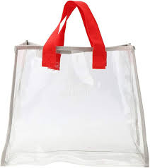 Bolso Transparente con Cremallera - Ideal para la Escuela
