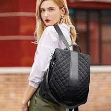 YOUWOSHE Antirobo Impermeable Desmontable Bandolera - El Bolso Mochila Ideal para Mujer