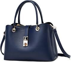 Nicole Doris: Elegante Bandolera Multifunción en Azul Marino para Mujer