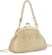 Bolso de Boda BAIGIO con Diamantes - Elegancia y Estilo