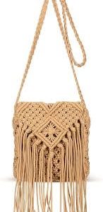 Photect Bandolera Ganchillo con Cremallera – Estilo y Prácticidad