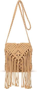 Photect Bandolera Ganchillo con Cremallera – Estilo y Prácticidad