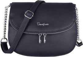 Bolso Bandolera Pequeño Mujer - David Jones con Cremallera y Compartimentos