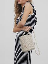 Bolso Rafia Beige para Mujer - Silbon