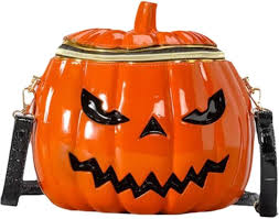 Bolso Halloween Cruzado Calabaza Novedoso