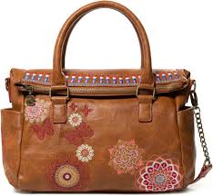 Bolso Desigual Chandy Loverty Marrón para Mujer