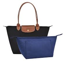 D DUO Organizador Inserción Cremallera - Bolso Longchamp