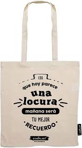 Bolso de Tela Starplast Resistente y Motivador para Universitarios