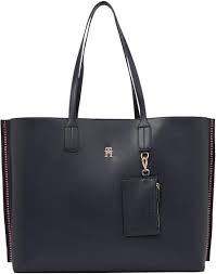 Bolso Tote Mujer Tommy Hilfiger DISTINCT AW0AW17333 Space - Estilo y Funcionalidad