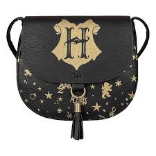 Bolso Harry Potter Hogwarts Crest Cruzado - Estilo Mágico y Funcional