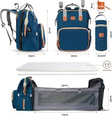 Bolso Pañalera Bebé QUINO CO: Estilo y Funcionalidad