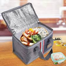 Bolso con Compartimento Comida Térmica para Almuerzo en Escuela y Trabajo