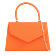 Bolso Naranja Sintética Superior Graduación Mandarina: Estilo y Versatilidad