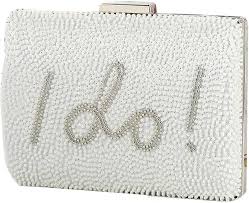 Bolso Blanco Fiesta con Brillantes Imitación - Elegancia y Estilo
