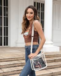 Bolso Transparente Aprobado para Conciertos - Estilo y Comodidad