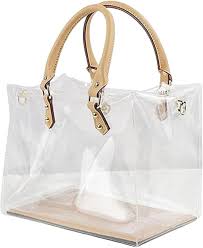 Bolso Transparente Mujer Stadium Multifuncional - Estilo y Comodidad
