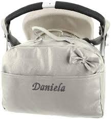 Bolso Carro Personalizado con Bordado de Mibebestore