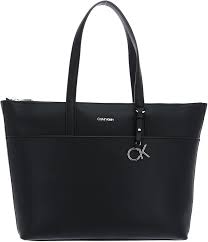 Calvin Klein Shopper Bolsa Mujer: Elegancia y Estilo en un Bolso Negro
