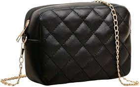 Bolso Pequeño Cadena Bandolera Cremallera - Elegancia y Versatilidad en Negro