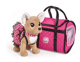 Bolso Perro Peluche Chi Love Paris Simba 5893123